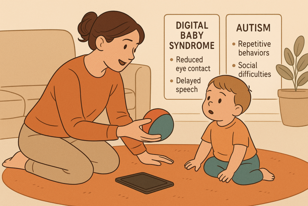 Digital Baby Syndrome vs. Autism: Unpacking the Key Similarities and Differences